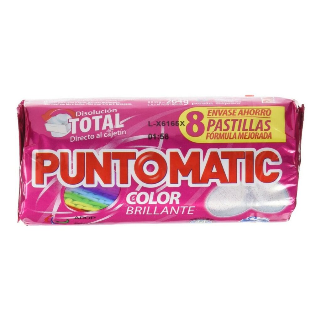 Απορρυπαντικό Puntomatic Χρώμα (8 uds)