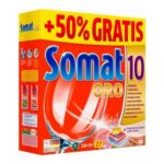 Ταμπλέτες για το Πλυντήριο Πιάτων Somat (18 uds)