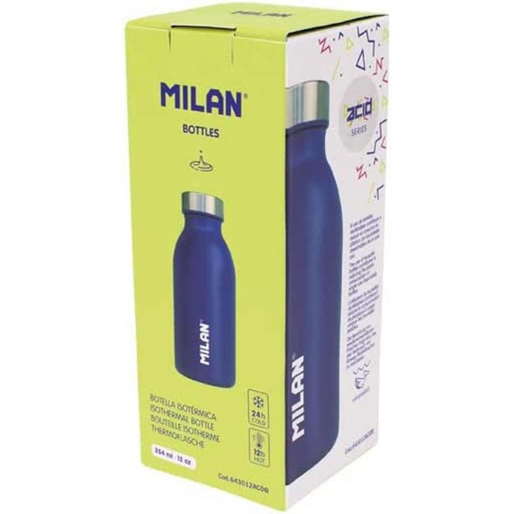 Θερμικό Μπουκάλι Milan Serie Acid Μπλε Ανοξείδωτο ατσάλι 354 ml