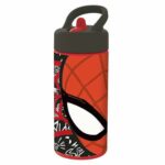 Μπουκάλι νερού Spider-Man Great power Μπλε Κόκκινο 410 ml