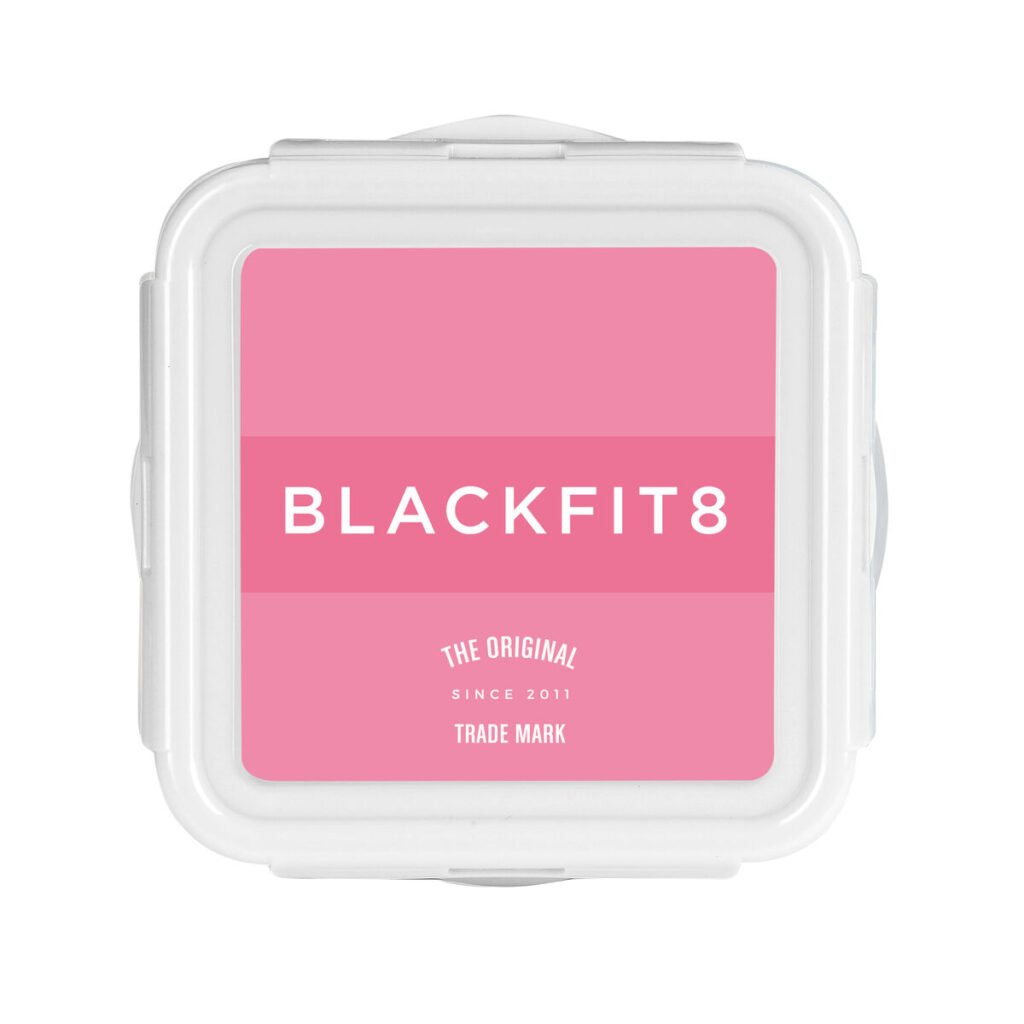 Κυτίο Γεύματος BlackFit8 Glow up Πλαστική ύλη Ροζ (13 x 7.5 x 13 cm)