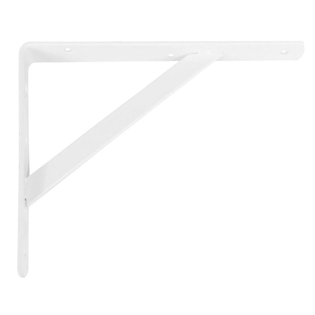 Βάση τοίχου AMIG 9-5774 Ράφια Χάλυβας Λευκό (30 x 22