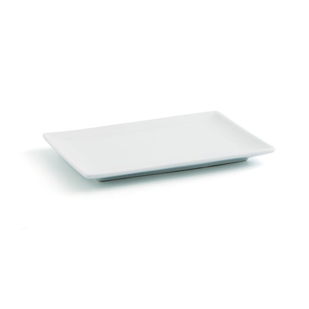 Δίσκος για σνακ Quid Gastro Fun Λευκό Κεραμικά 20 x 13 x 2 cm (x6)