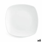 Πιάτο για Επιδόρπιο Quid Novo Vinci Λευκό Κεραμικά 19 cm (x6) (Pack 6x)