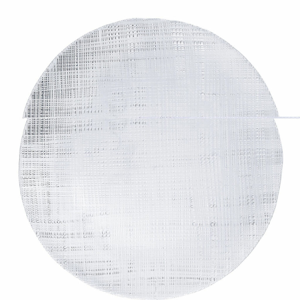 Ρηχό Πιάτο Bidasoa Ikonic Διαφανές Γυαλί Ø 28 cm (x6) (Pack 6x)