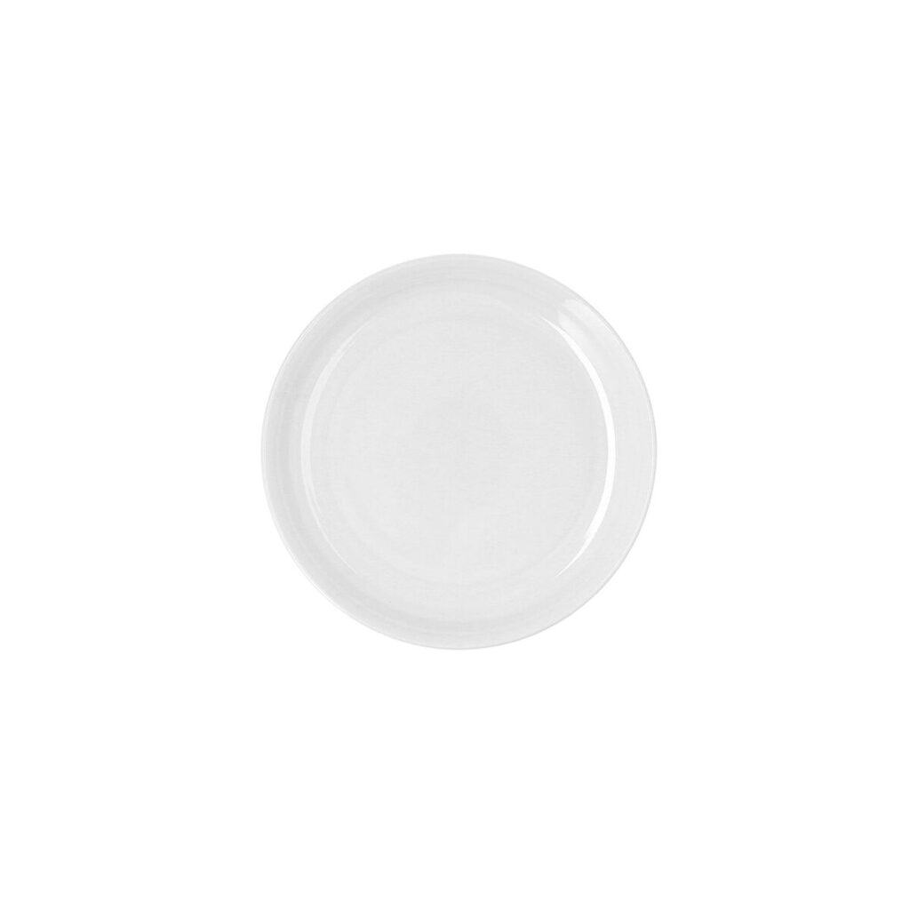 Επίπεδο πιάτο Ariane Artisan Λευκό Κεραμικά Ø 21 cm (12 Μονάδες)