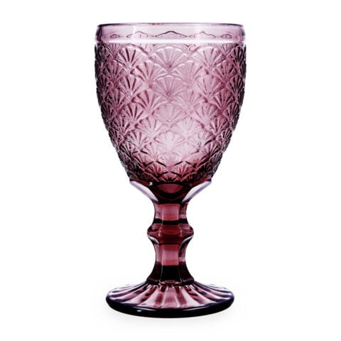 Ποτήρι Κρασί Bidasoa Rose Moon Ροζ Γυαλί 350 ml