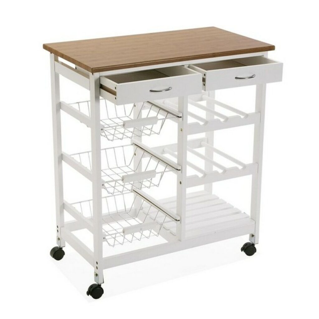 Καλάθι για τα Φρούτα Versa Ξύλο MDF (37 x 76 x 66 cm)