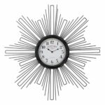 Ρολόι Τοίχου Versa VS-20460111 Μέταλλο Ξύλο MDF 68 x 6