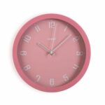 Ρολόι Τοίχου Versa Ροζ πολυπροπυλένιο (4