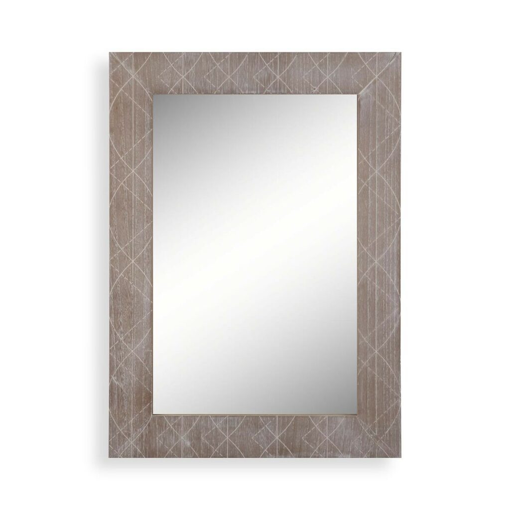 Τοίχο καθρέφτη Versa Ξυλο παουλόβνια Καθρέφτης 2 x 76 x 54 cm