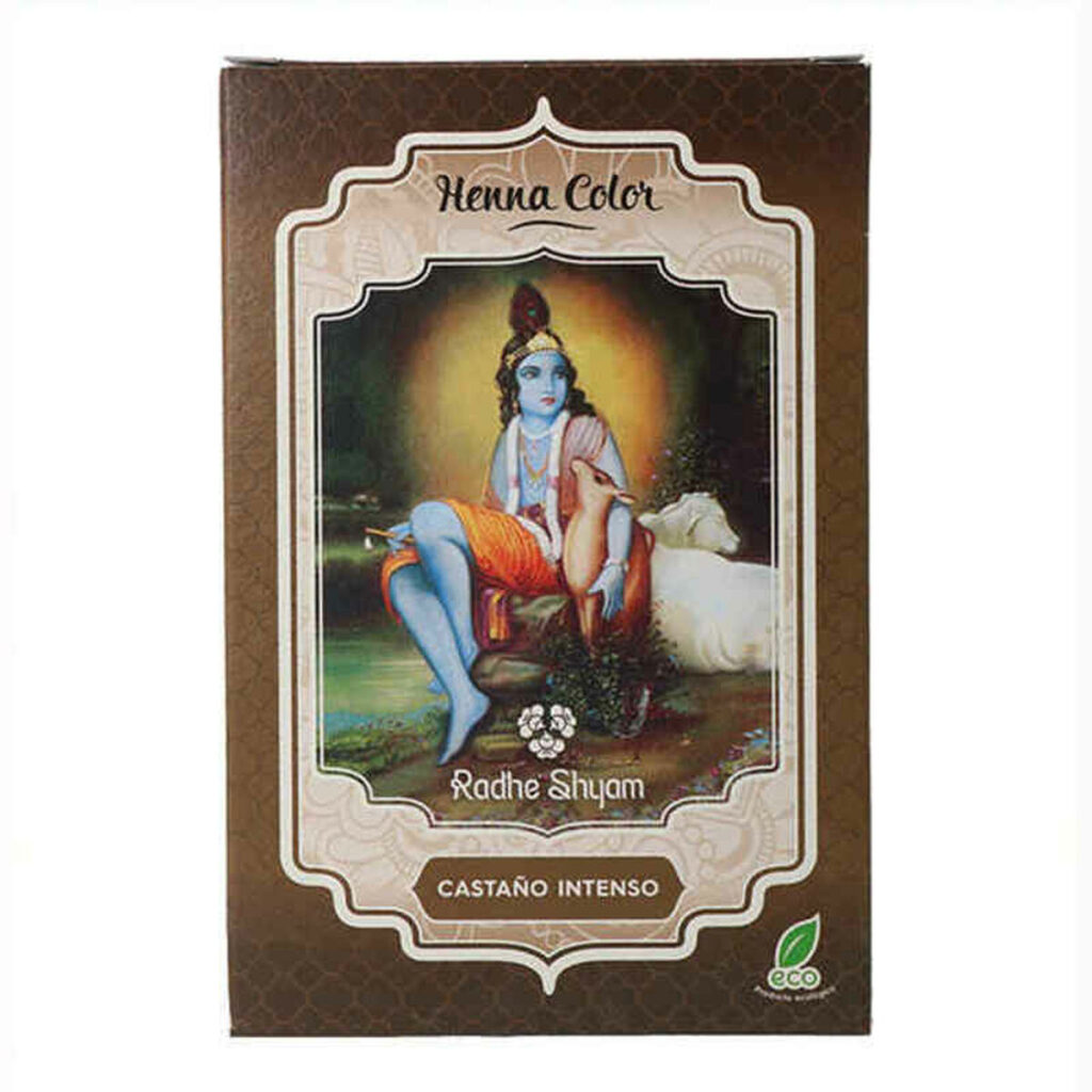 Βαφή Ημιμόνιμη Henna Radhe Shyam 001320018 Καφέ (100 g)
