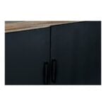 Τηλεόραση DKD Home Decor Μαύρο Μέταλλο Έλατο (145 x 40 x 86 cm)