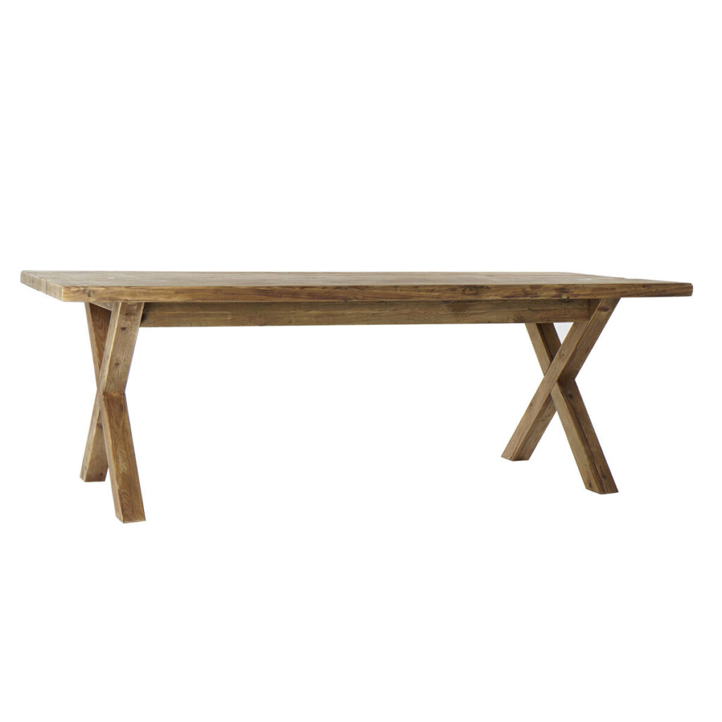 Τραπεζαρία DKD Home Decor Φυσικό Ανακυκλωμένο ξύλο 220 x 100 x 76 cm