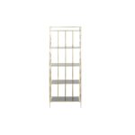 Ράφια DKD Home Decor Κρυστάλλινο Χρυσό Μέταλλο (60 x 32 x 161