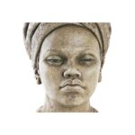 Γλάστρα DKD Home Decor Γκρι Αποικιακό Αφρικάνα (26 x 25 x 47 cm)