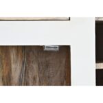 Μπουκαλοθήκη DKD Home Decor Φυσικό Λευκό Ξύλο από Μάνγκο (111 x 30 x 102 cm)