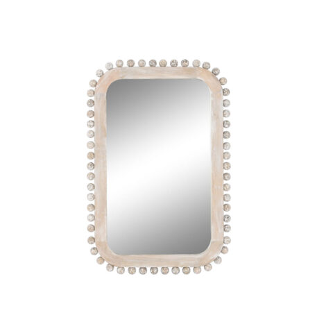 Τοίχο καθρέφτη Home ESPRIT Λευκό Ξύλο από Μάνγκο Μαρινάτος 60 x 2