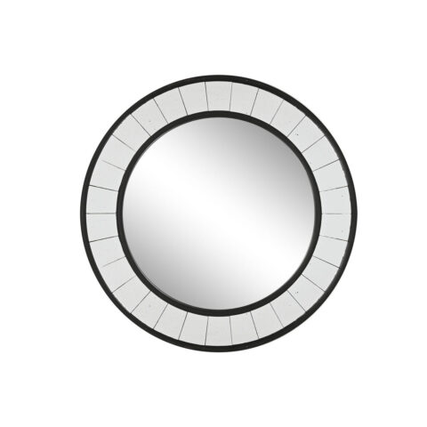 Μόνιμος καθρέφτης Home ESPRIT Μαύρο 88 x 5 x 88 cm