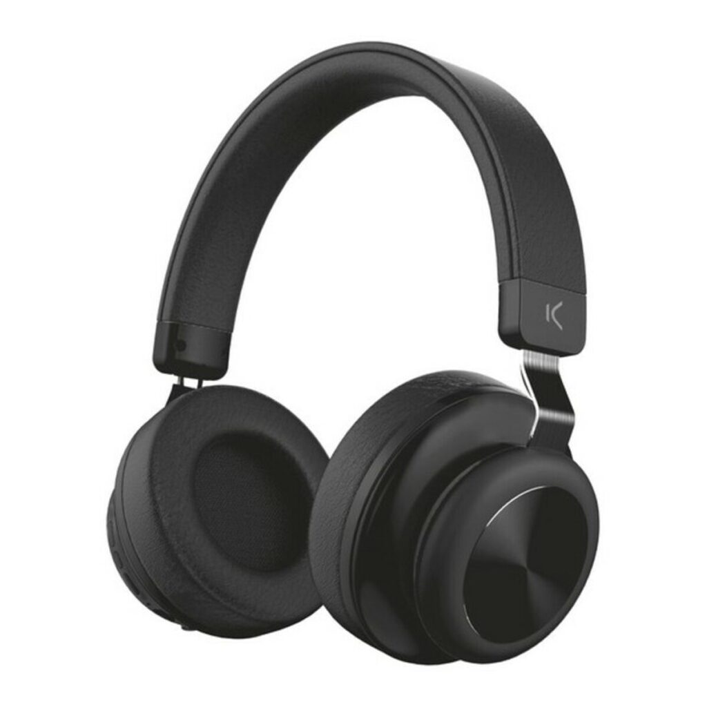Bluetooth Ακουστικά με Μικρόφωνο KSIX BXAUHBT01 200 mAh Μαύρο