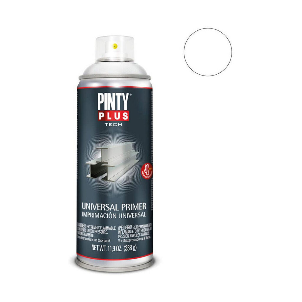 Σπρέι βαφής Pintyplus Tech I101 Καθολικό 400 ml Αστάρι Λευκό