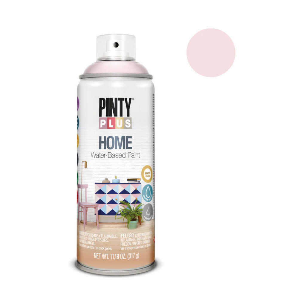 Σπρέι βαφής Pintyplus Home HM117 400 ml Ανοιχτό Ροζ