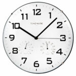 Ρολόι Τοίχου Timemark Ψηφιακό 28 x 28 cm
