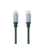 Καλώδιο USB C NANOCABLE 10.01.4101-COMB Πράσινο 1 m