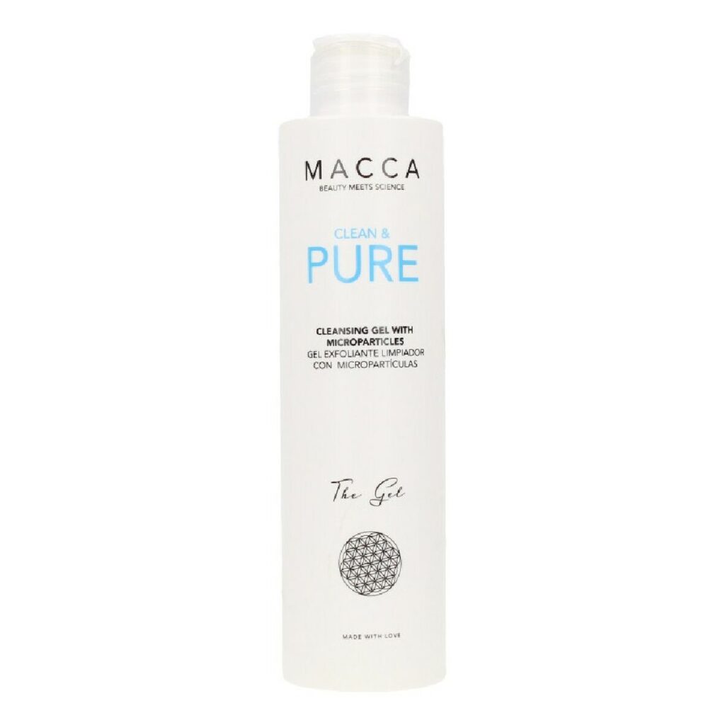 Τζελ Απολέπιση Προσώπου Clean & Pure Macca Clean Pure Καταπραϋντικό 200 ml