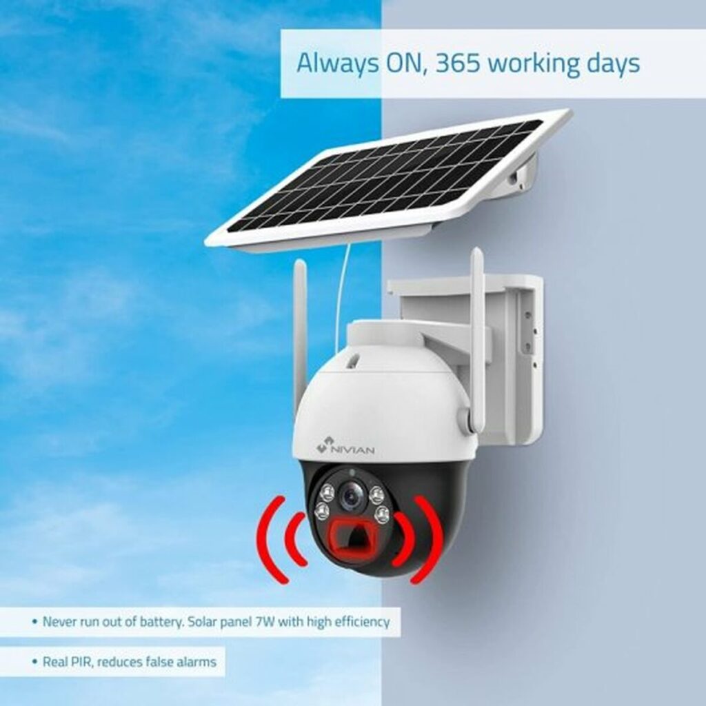 Κάμερα Επιτήρησης Nivian 360º 4G(SIM)
