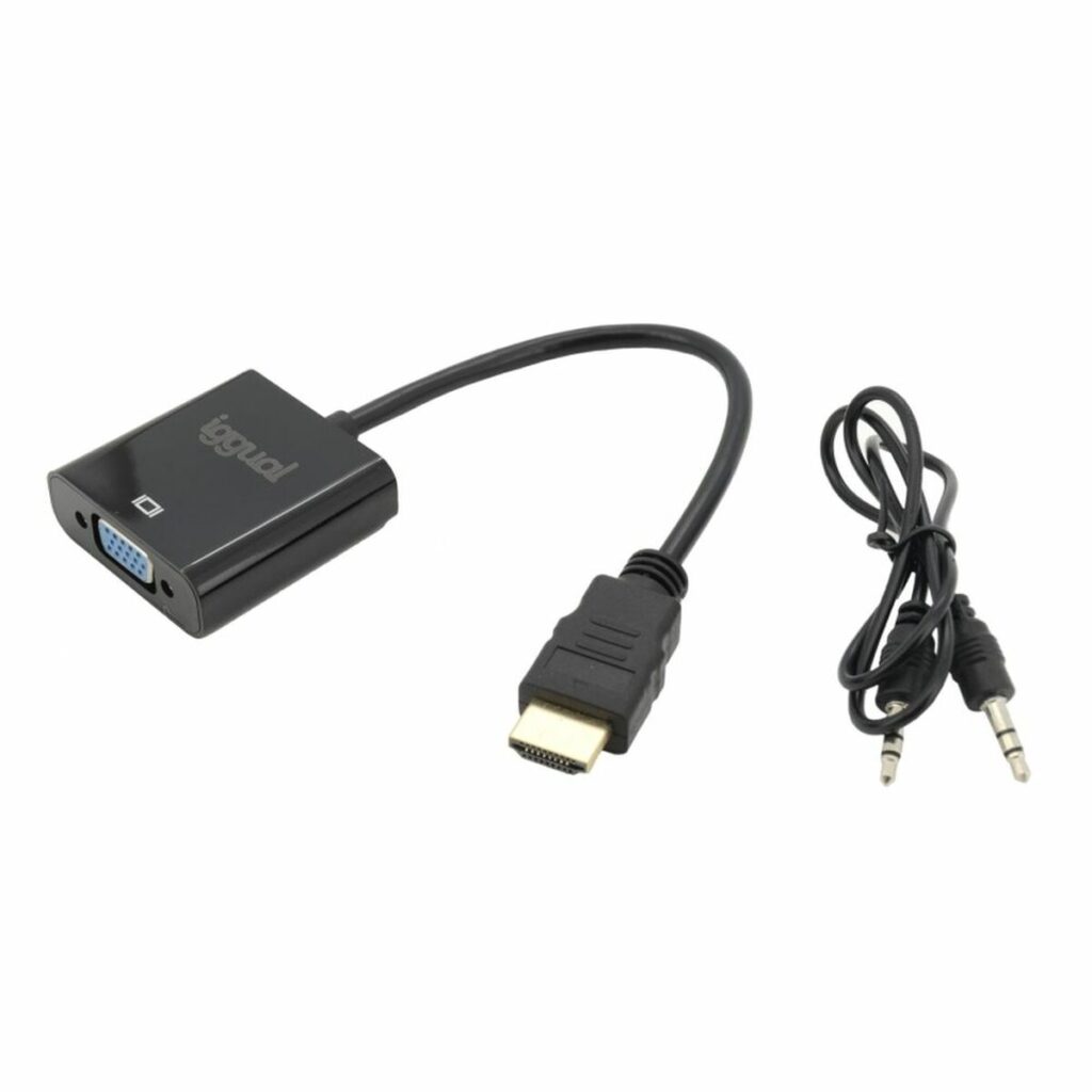 Καλώδιο HDMI iggual IGG317303 Μαύρο WUXGA