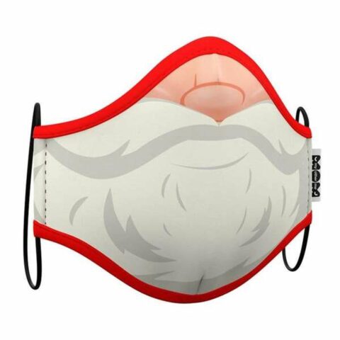 Επαναχρησιμοποιήσιμη Υφασμάτινη Μάσκα Υγιεινής My Other Me Χριστουγεννιάτικο στεφάνι Santa Claus