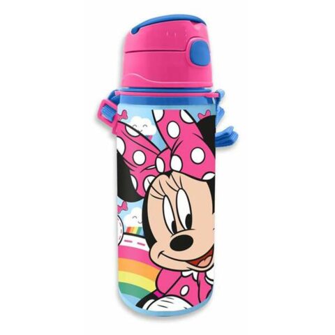 Μπουκάλι νερού Minnie Mouse Αλουμίνιο 600 ml Ροζ