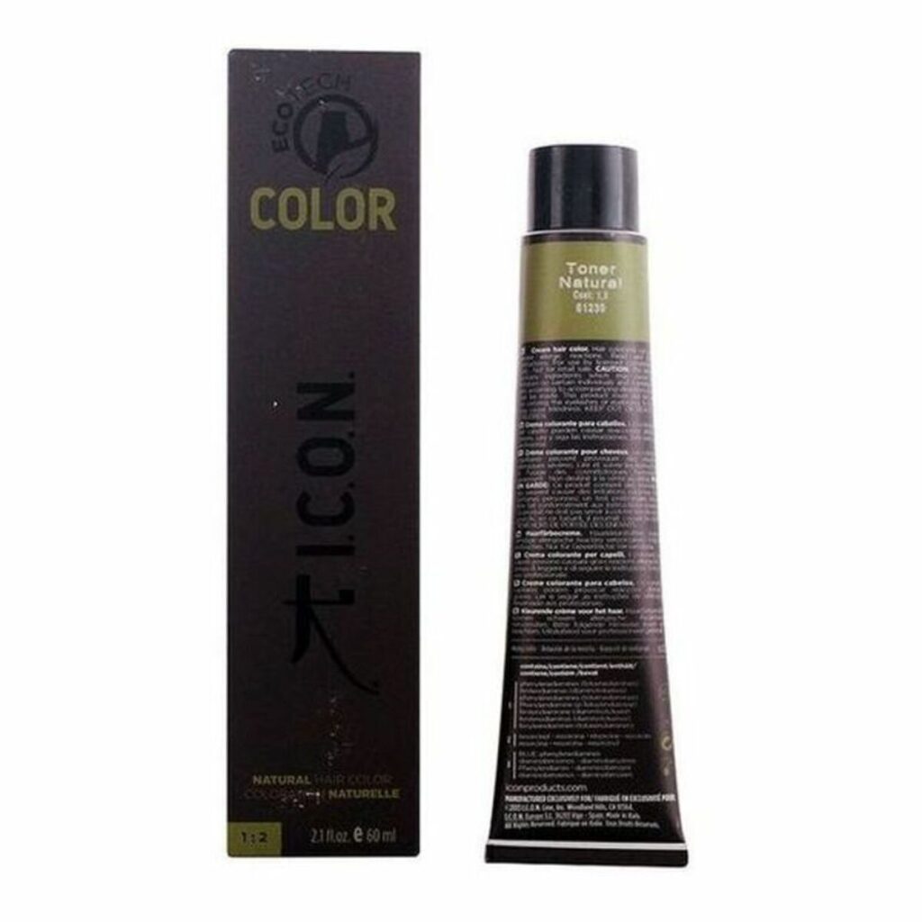 Κρέμα χρωματισμού Ecotech Color I.c.o.n. 116303 Nº 9.0-rubio muy claro Nº 8.0-rubio claro 60 ml