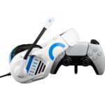 Ακουστικά με Μικρόφωνο για Gaming FR-TEC Kratos Λευκό Μπλε/Λευκό
