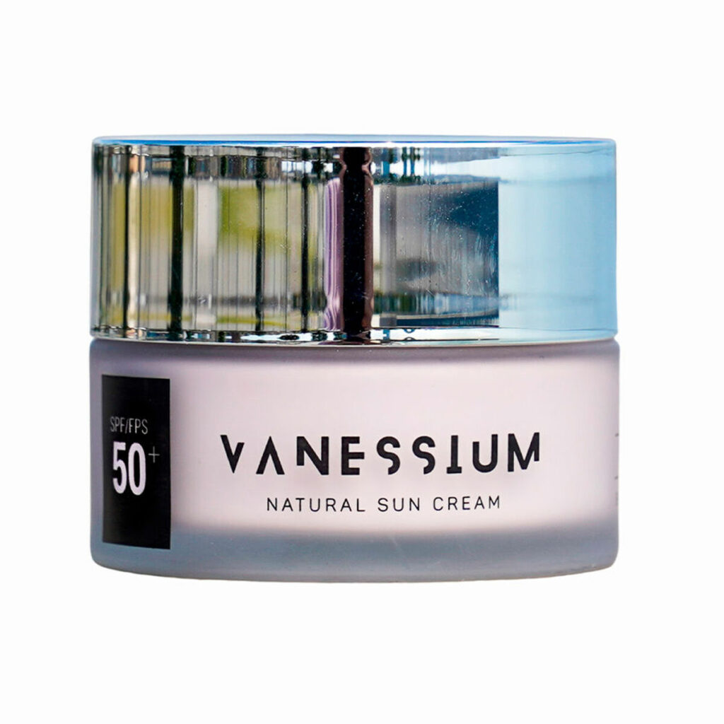 Αντιηλιακό Προσώπου Vanessium Natural Spf 50 SPF 50+ 50 ml