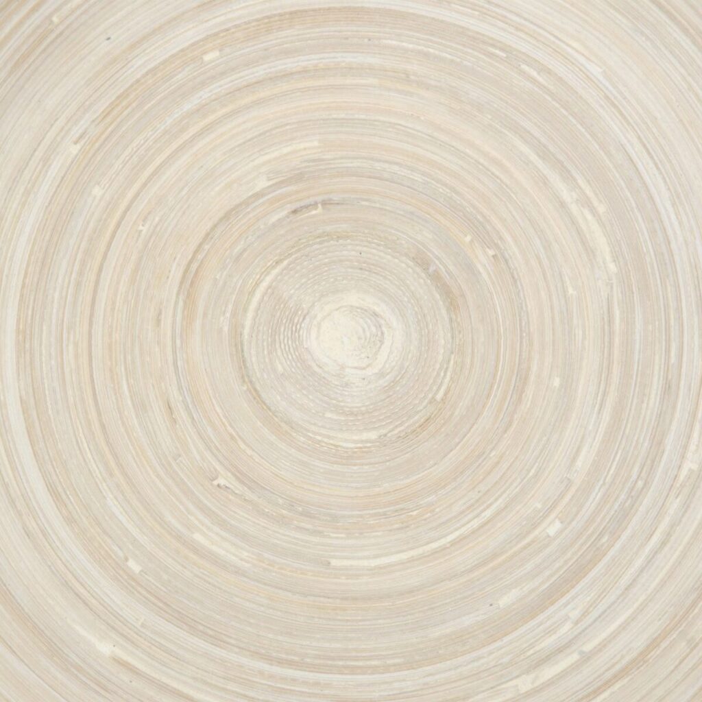 Δίσκος για σνακ Λευκό Φυσικό Bamboo 40 x 40 x 5 cm 3 Τεμάχια (3 Μονάδες)