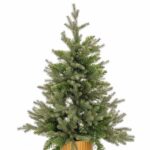 Χριστουγεννιάτικο δέντρο Πράσινο Χρυσό πολυαιθυλένιο 82 x 82 x 120 cm