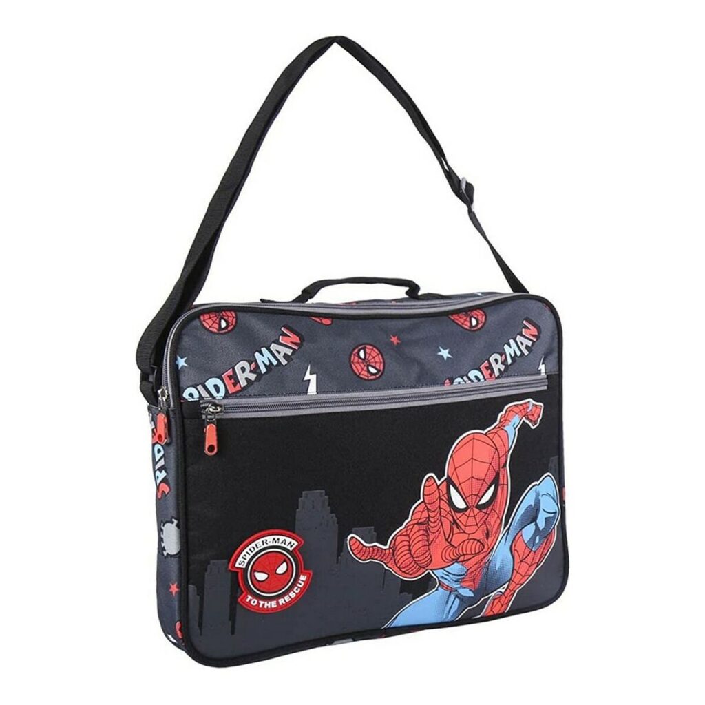 Σχολική Τσάντα Spider-Man Μαύρο 29 x 6 x 38 cm