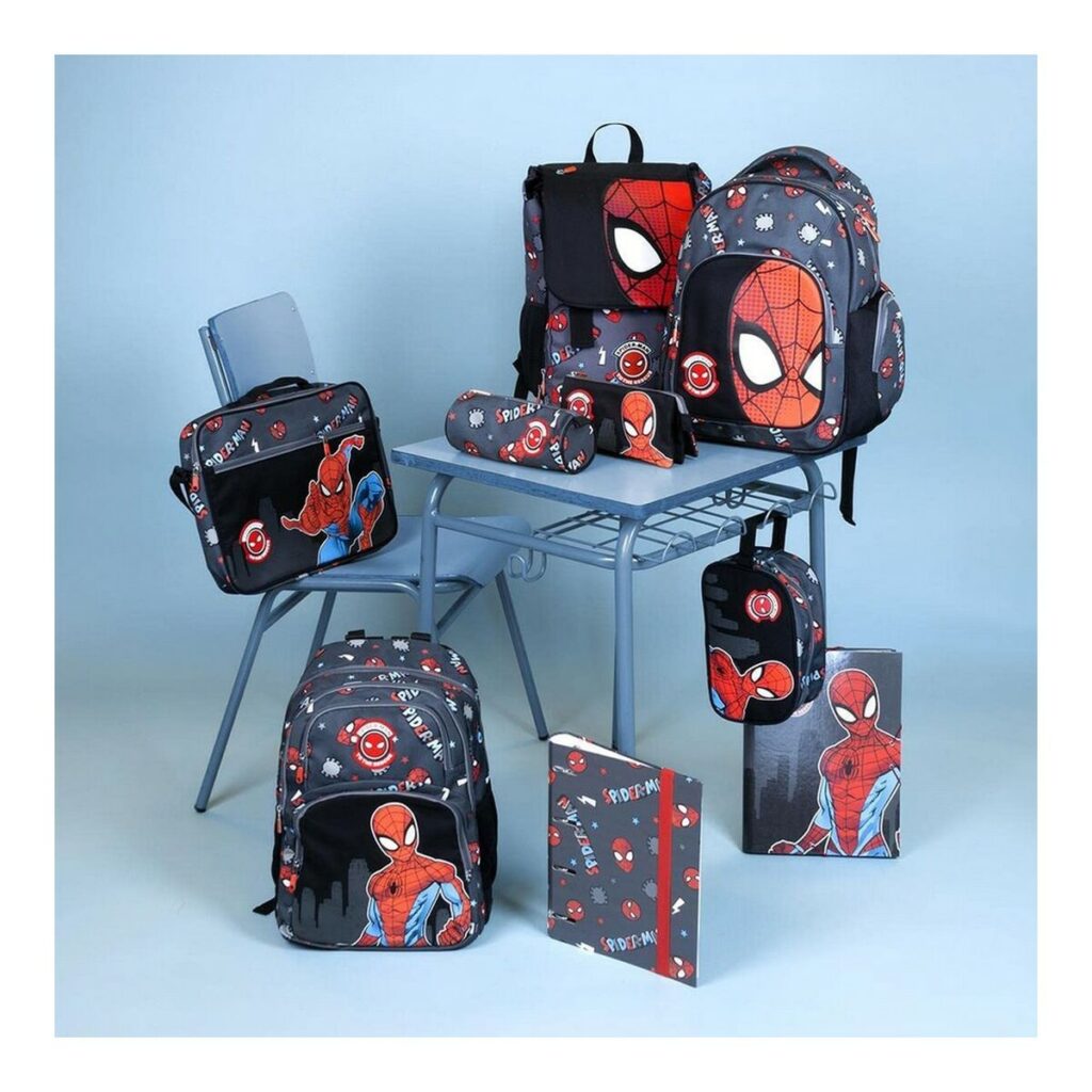 Σχολική Τσάντα Spider-Man Μαύρο 29 x 6 x 38 cm