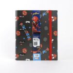 Φάκελος δακτυλίου Spider-Man A4 Μαύρο 26 x 32 x 4 cm
