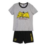 Kαλοκαιρινή παιδική πιτζάμα Batman Γκρι