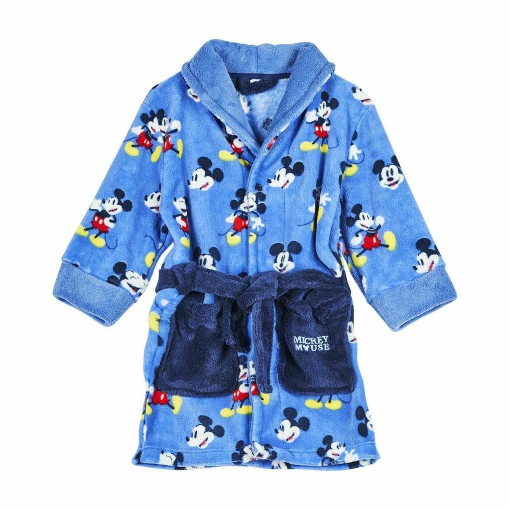 Παιδικó μπουρνούζι Mickey Mouse Μπλε