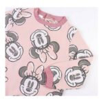 Παιδική Αθλητική Φόρμα Minnie Mouse Ροζ Ώχρα