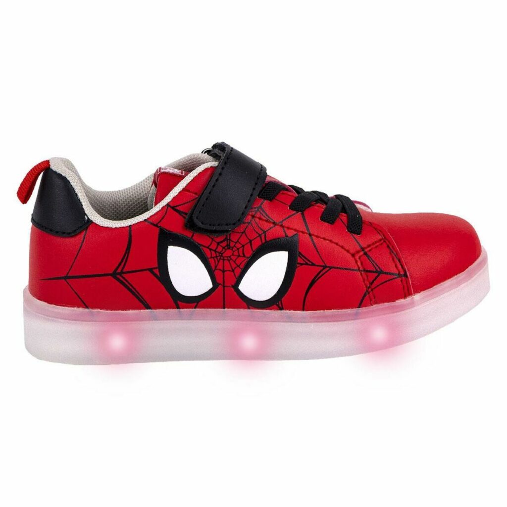 Αθλητικα παπουτσια με LED Spider-Man Velcro Κόκκινο
