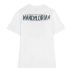 Παιδικό Μπλούζα με Κοντό Μανίκι The Mandalorian Λευκό