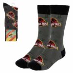 Κάλτσες Jurassic Park Σκούρο πράσινο Για άνδρες και γυναίκες