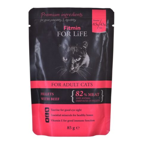 Γατοτροφή Fitmin Adult Βόειο κρέας 85 g