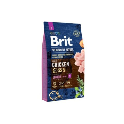Φαγητό για ζώα Brit Premium by Nature Junior S Κοτόπουλο 8 kg