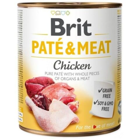 Υγρό φαγητό Brit                                 Κοτόπουλο Βόειο κρέας